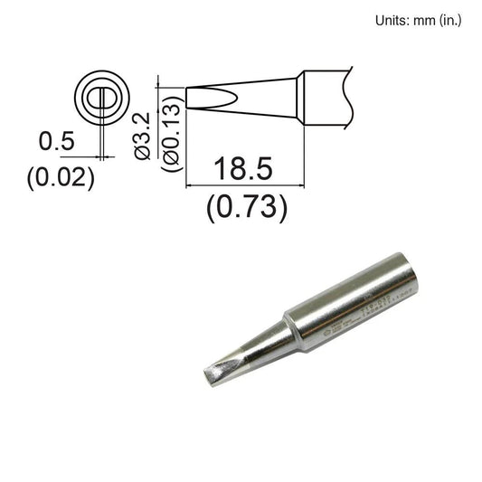Hakko T19 - D32 Chisel Tip - KEM - TRON INC.