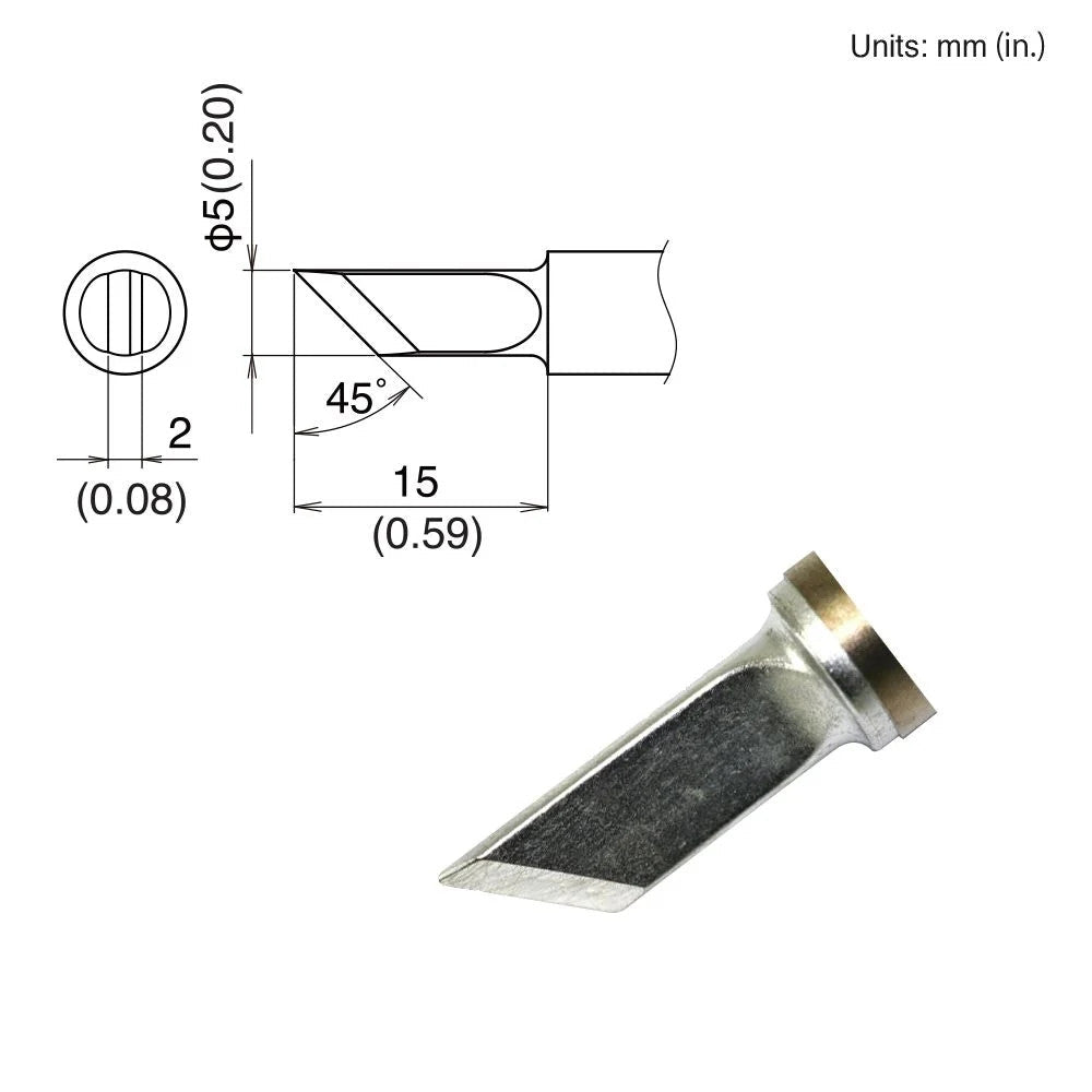 Hakko T22 - K Knife Tip - KEM - TRON INC.