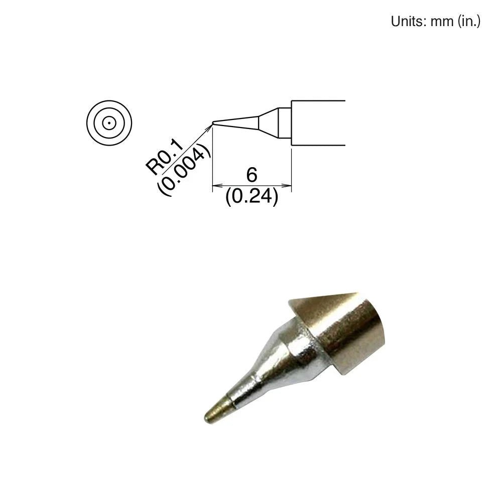 Hakko T30 - I Conical Tip - KEM - TRON INC.