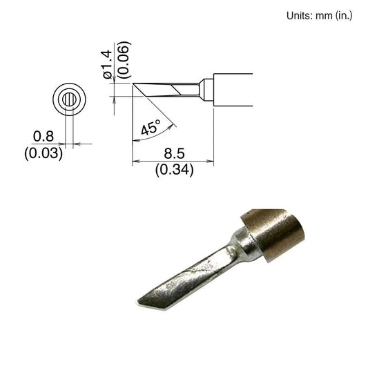 Hakko T30 - KN Knife Tip - KEM - TRON INC.