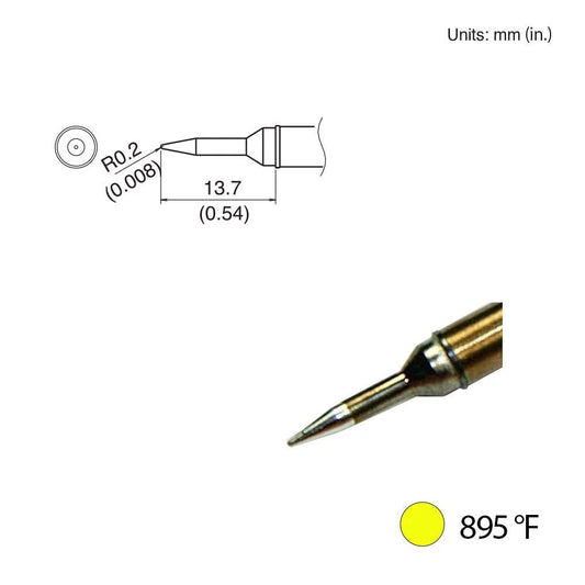 Hakko T31 - 00SBL Conical Tip, 895°F / 480°C - KEM - TRON INC.