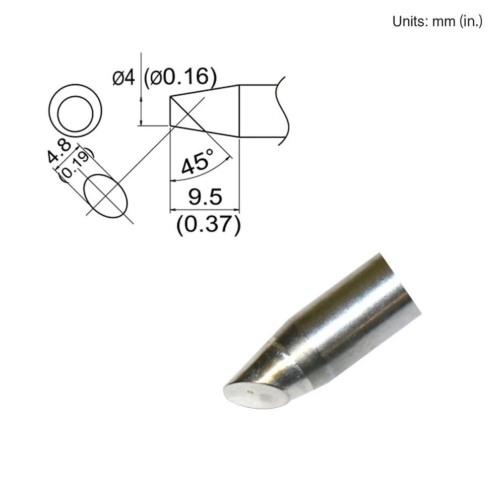 Hakko T33 - SSBC4 Bevel Tip - KEM - TRON INC.