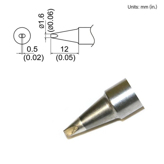 Hakko T33 - SSD16 Chisel Tip - KEM - TRON INC.