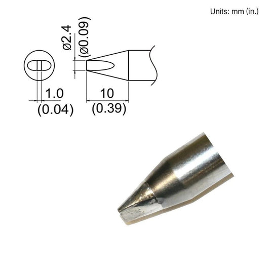 Hakko T33 - SSD24 Chisel Tip - KEM - TRON INC.