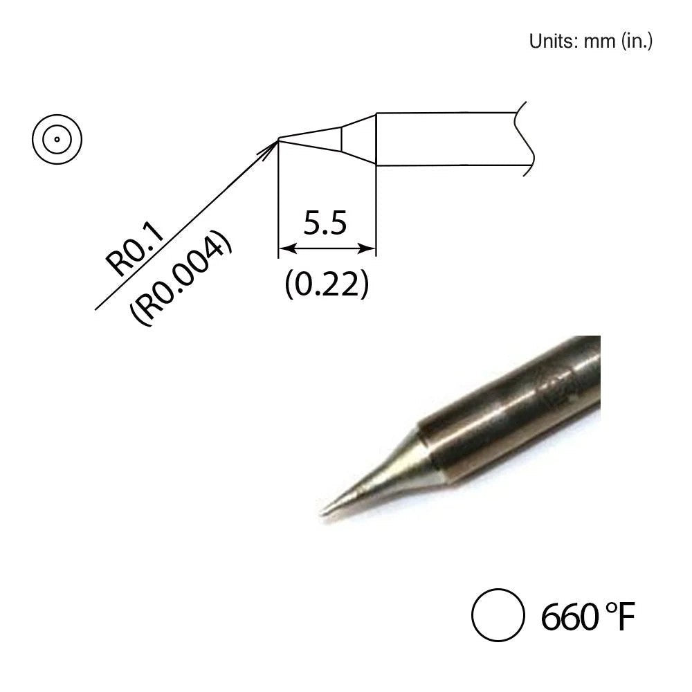 Hakko T35 - 03I Conical Tip - KEM - TRON INC.