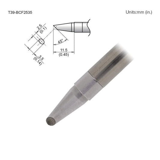 Hakko T39 - BCF2535 Bevel Tip - KEM - TRON INC.