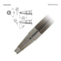 Hakko T39 - BCR24 Bevel V - Groove Tip - KEM - TRON INC.