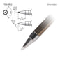 Hakko T39 - DR12 Chisel V - Groove Tip - KEM - TRON INC.