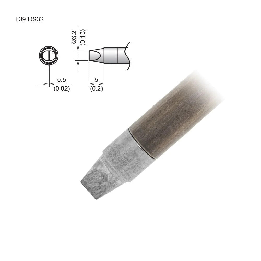 Hakko T39 - DS32 Chisel Tip - KEM - TRON INC.