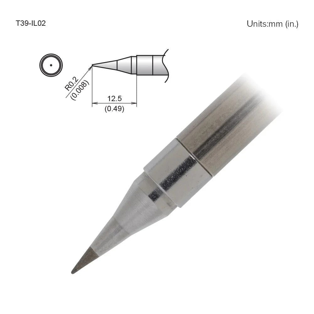 Hakko T39 - IL02 Conical Tip - KEM - TRON INC.