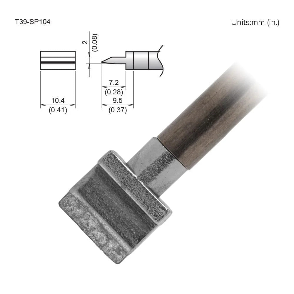 Hakko T39 - SP104 Blade Tip - KEM - TRON INC.