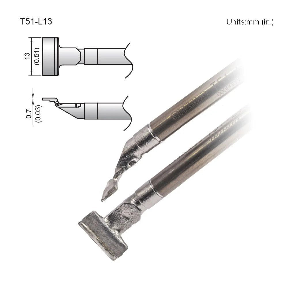 Hakko T51 - L13 SOP Tip - KEM - TRON INC.