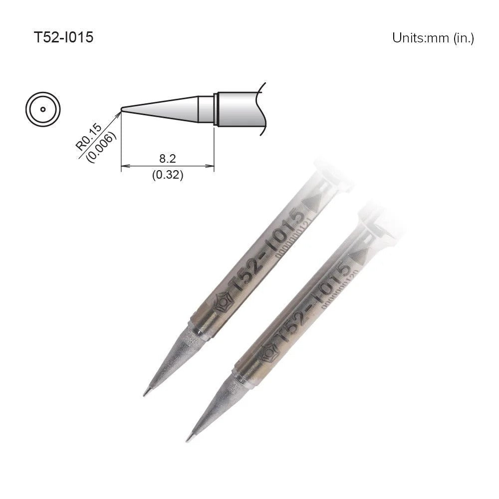 Hakko T52 - I015 Conical Tip - KEM - TRON INC.