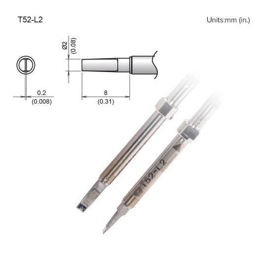 Hakko T52 - L2 Chip Tip - KEM - TRON INC.