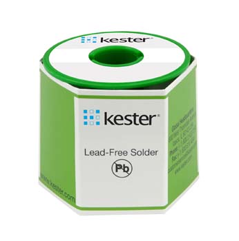 Sn96.5Ag3.0Cu0.5 .062" Lead Free Solid Wire 1lb Spool - KEM - TRON INC.