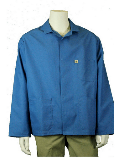 Tech Wear 361ACS - 2XL Smock - Nylostat Fabric - Jacket - 3 Pocket Color = Royal Blue, 2XL - KEM - TRON INC.