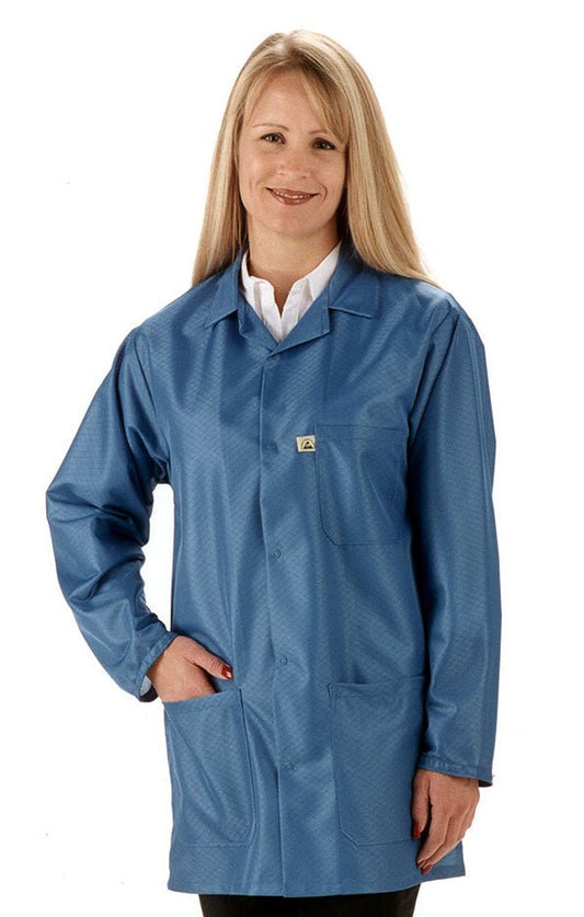 Tech Wear LEQ - 43 - 2XL Smock - Econoshield ECX - 500 - Jacket - 3 Pocket Color = Royal Blue, 2XL - KEM - TRON INC.