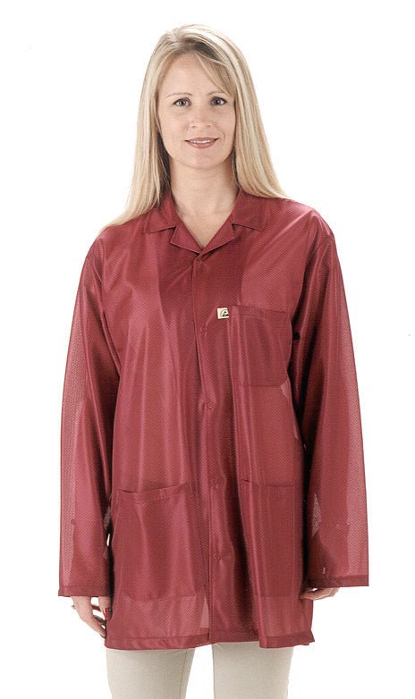 Tech Wear LOJ - 33 - 2XL Smock - Traditional OFX - 100 - Jacket - 3 Pocket Color = Burgundy, 2XL - KEM - TRON INC.
