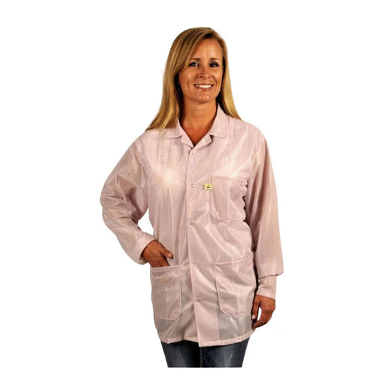 Tech Wear LOJ - 73KEY - 4XL Smock - Traditional OFX - 100 - Jacket - 3 Pocket Color = Pink, 4XL, With Key - KEM - TRON INC.