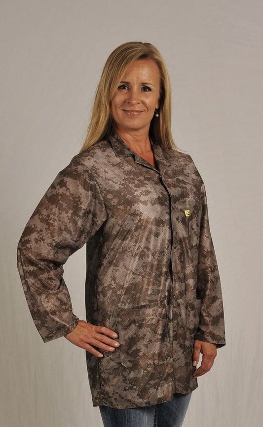 Tech Wear LOJ - D3C - 3XL Smock - Traditional OFX - 100 - Jacket - 3 Pocket Color = Digi - camo, 3XL, Knitted Cuffs - KEM - TRON INC.