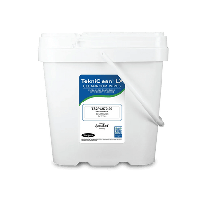 Teknipure TekniClean TS2PL2I70 - 99, LX Polyester Knit 9″ x 9″ Wipes, 70% IPA - KEM - TRON INC.