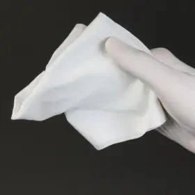 Teknipure TekniMax TS3MBWI70S - 99, Mixed - Weave Microfiber Wipers with AccuSat, ESD Static Shield Bag, 70% Isopropyl Alcohol, 9 in x 9 in, case of 500 - KEM - TRON INC.