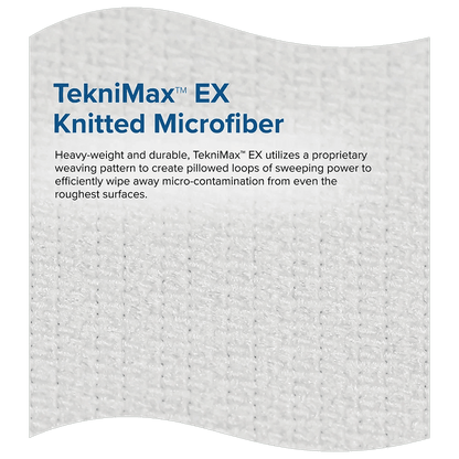 Teknipure TekniMax TS3MFBI70Z - 99, Knit Presaturated Wiper, 70%/30% IPA, 9"x9", Case of 750 - KEM - TRON INC.