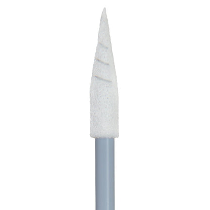 Teknipure TKS503E, Tekniswab Pointed Spiral Foam Dual End ESD Swab, 2.618 in, 2500 per case - KEM - TRON INC.