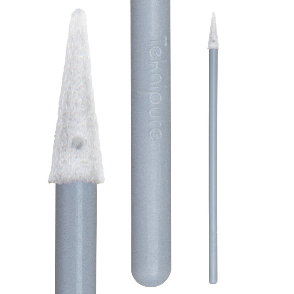 Teknipure TKS505E, TekniSwab Pointed Foam ESD Swab, 3.016 in, 2500 per case - KEM - TRON INC.