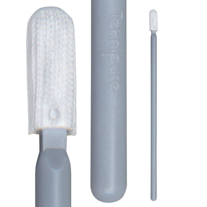 Teknipure TKS508E, Tekniswab Small Microfiber Woven ESD Swab, 3.591 in, 2500 per case - KEM - TRON INC.