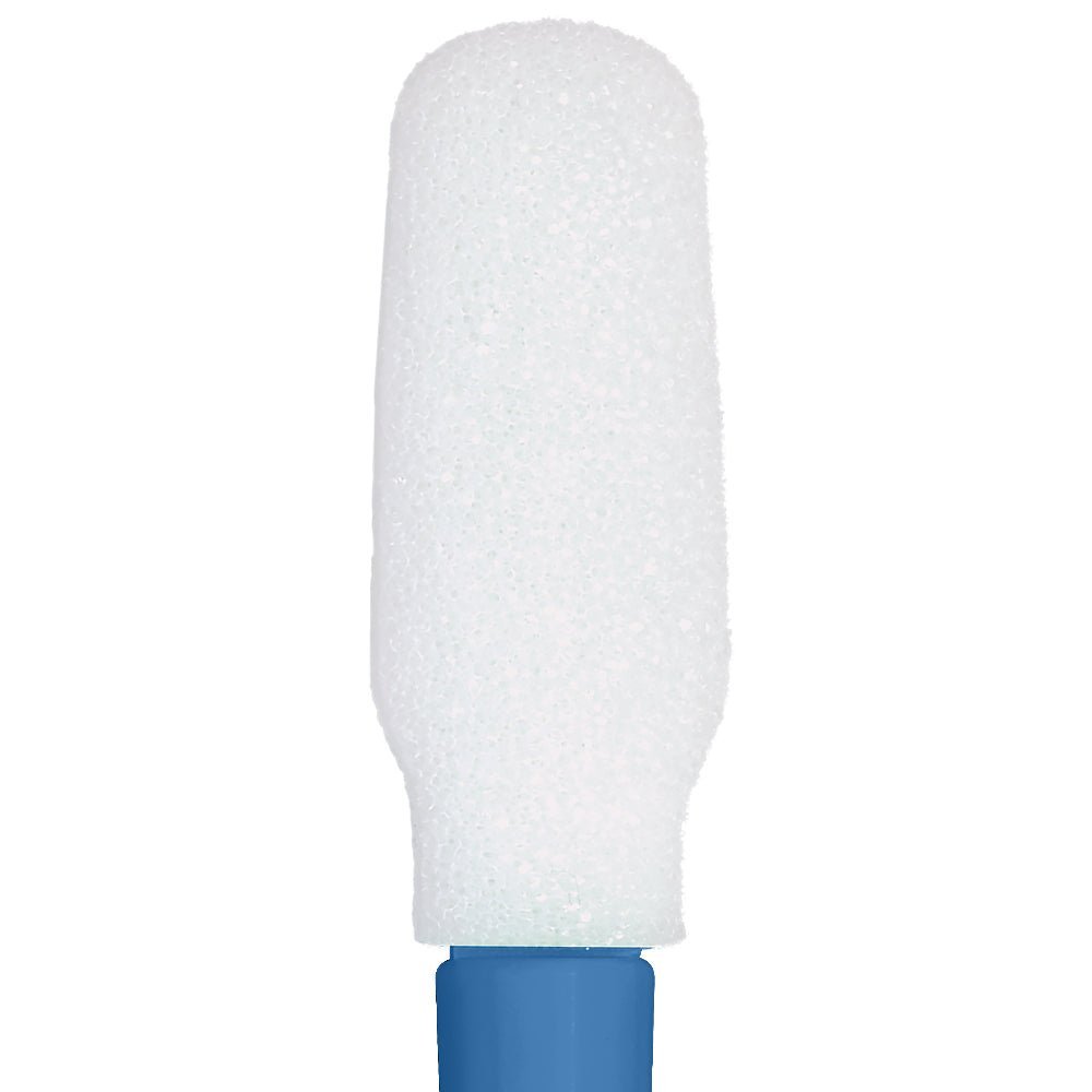 Teknipure TKS523F, TekniSwab Medium Foam Swab with cylindrical handle, 3.189 in, 1000 per case - KEM - TRON INC.