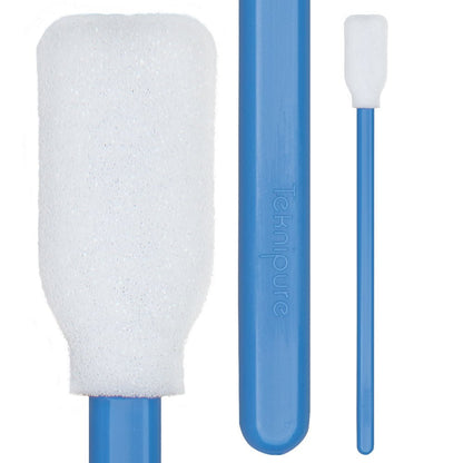Teknipure TKS526F, Tekniswab Rectangular Head Foam Swab, 4.953 in - KEM - TRON INC.
