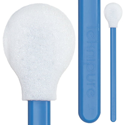 Teknipure TKS528F, Tekniswab Round Head Foam Swab, 5.185 in, 1000 per case - KEM - TRON INC.