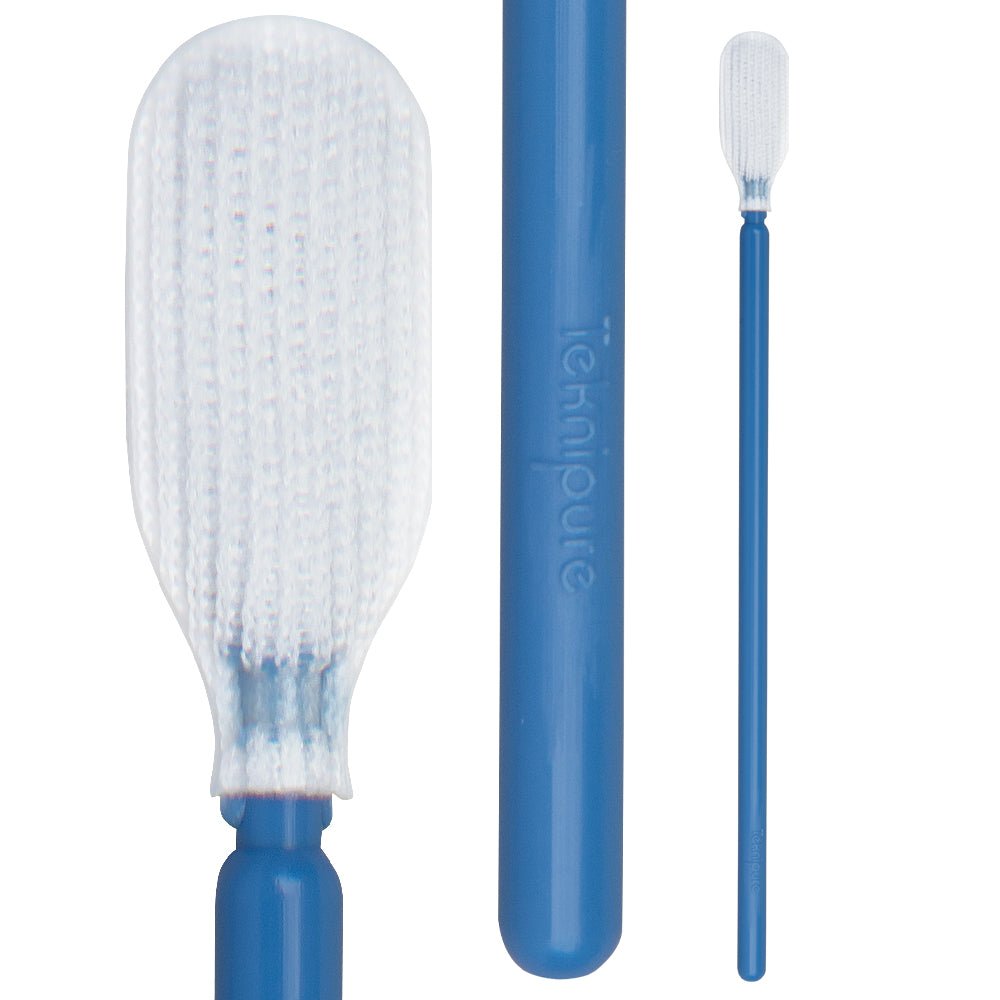 Teknipure TKS552P Tekniswab Polyester Medium Swab, 3.673 in, 2500 per case - KEM - TRON INC.