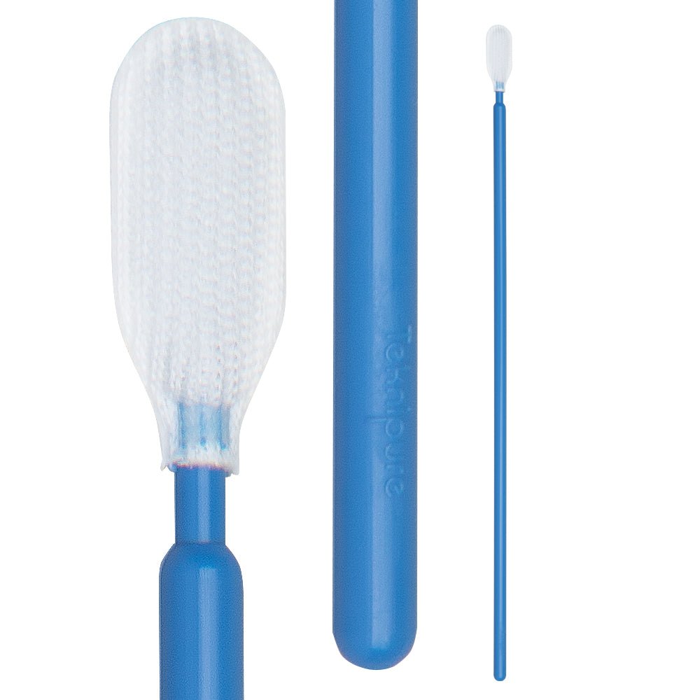 Teknipure TKS554P Tekniswab Polyester Medium Head Swab with a long handle, 6.402 in , 1000 per case - KEM - TRON INC.