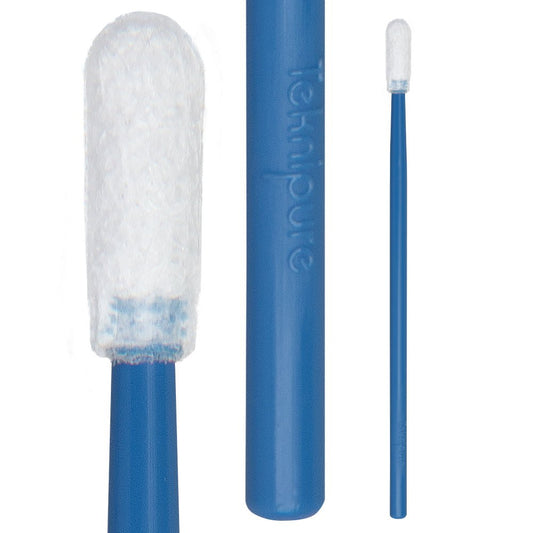 Teknipure TKS570MDF, Tekniswab Microdenier over Foam Small Swab, 2.713 in, 2500 per case - KEM - TRON INC.