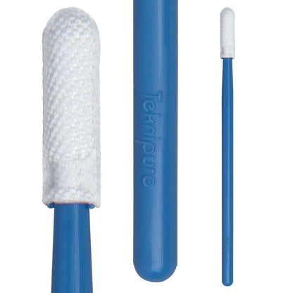 Teknipure TKS581MW, TekniSwab Microfiber Woven Small Swab, 2.795 in, 2500 per case - KEM - TRON INC.