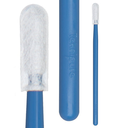 Teknipure TKS600MN, TekniSwab Microfiber Nonwoven Small Swab, 2.756 in, 2500 per case - KEM - TRON INC.